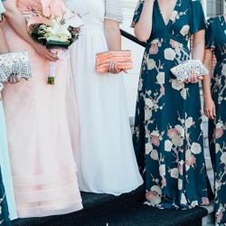 Eves Wedding Photo by C Mudlo Photography9 - This flamingo-themed pool party wedding is LIFE Flamingo-themed pool party wedding as seen on @offbeatbride