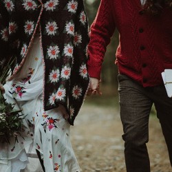 Scottish elopement as seen on @offbeatbride #weddings #scotland #bohemian