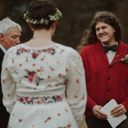 Scottish elopement as seen on @offbeatbride #weddings #scotland #bohemian