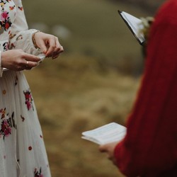 Scottish elopement as seen on @offbeatbride #weddings #scotland #bohemian