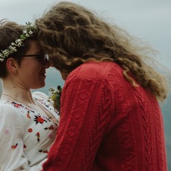 Scottish elopement as seen on @offbeatbride #weddings #scotland #bohemian