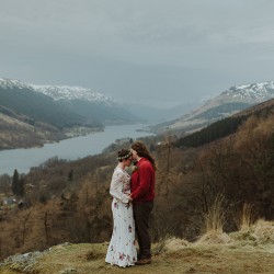 Scottish elopement as seen on @offbeatbride #weddings #scotland #bohemian