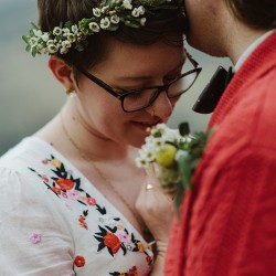 Scottish elopement as seen on @offbeatbride #weddings #scotland #bohemian