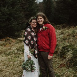 Scottish elopement as seen on @offbeatbride #weddings #scotland #bohemian