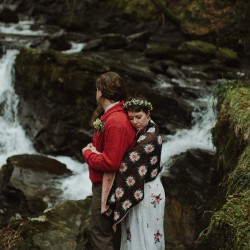 Scottish elopement as seen on @offbeatbride #weddings #scotland #bohemian