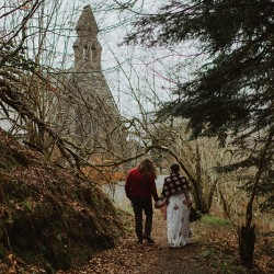 Scottish elopement as seen on @offbeatbride #weddings #scotland #bohemian