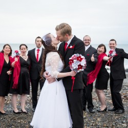 Whovian winter wedding