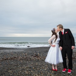 Whovian winter wedding