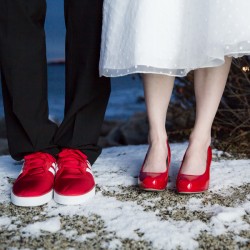 Whovian winter wedding