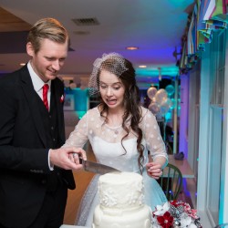 Whovian winter wedding