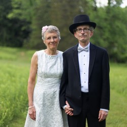 Testa Mandal Carole Cohen Photography joeanne60 low - A love story between two hiking fans (with a surprise ring bearer story!) Love story at 60 as seen on @offbeatbride
