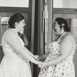1032 youareraven beccabrittneywedding 1032 - You'll swoon over this joyful lesbian Quaker wedding Lovely lesbian Quaker wedding as seen on @offbeatbride