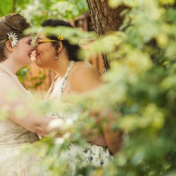 1132 youareraven beccabrittneywedding 1132 - You'll swoon over this joyful lesbian Quaker wedding Lovely Quaker wedding as seen on @offbeatbride