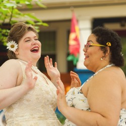 1148 youareraven beccabrittneywedding 1148 - You'll swoon over this joyful lesbian Quaker wedding Lovely lesbian Quaker wedding as seen on @offbeatbride