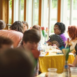 1200 youareraven beccabrittneywedding 1200 - You'll swoon over this joyful lesbian Quaker wedding Lovely Quaker wedding as seen on @offbeatbride