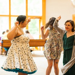 1226 youareraven beccabrittneywedding 1226 - You'll swoon over this joyful lesbian Quaker wedding Lovely Quaker wedding as seen on @offbeatbride