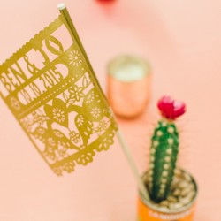 Latin American fiesta wedding as seen on @offbeatbride