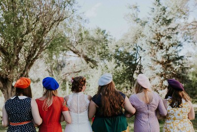 23324262613 fbfcc93ef9 c - 25 of our favorite mismatched bridesmaids 23324262613 fbfcc93ef9 c