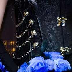 DSC 0024 - Our hearts are black and blue from this goth fantasy wedding Goth fantasy wedding as seen on @offbeatbride