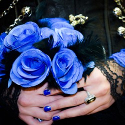 DSC 0025 - Our hearts are black and blue from this goth fantasy wedding Goth fantasy wedding as seen on @offbeatbride