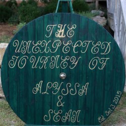 Gilbert Suits Laura Dee Photography LauraDeePhotoNashville090315059 low - A fabulously unexpected journey at this Lord of The Rings-themed wedding Tolkien-themed wedding as seen on @offbeatbride