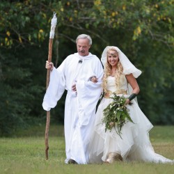Gilbert Suits Laura Dee Photography LauraDeePhotoNashville090315073 low - A fabulously unexpected journey at this Lord of The Rings-themed wedding Tolkien-themed wedding as seen on @offbeatbride