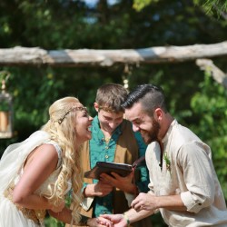 Gilbert Suits Laura Dee Photography LauraDeePhotoNashville090315089 low - A fabulously unexpected journey at this Lord of The Rings-themed wedding Tolkien-themed wedding as seen on @offbeatbride