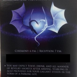 IMG 0920 - Our hearts are black and blue from this goth fantasy wedding Goth fantasy wedding as seen on @offbeatbride