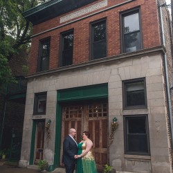 Oscars in space wedding as seen on @offbeatbride
