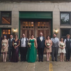 Oscars in space wedding as seen on @offbeatbride
