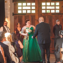 Oscars in space wedding as seen on @offbeatbride