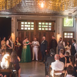 Oscars in space wedding as seen on @offbeatbride