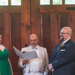 Oscars in space wedding as seen on @offbeatbride