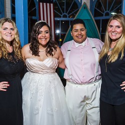 Wedding1008of1037 1 - This genderqueer, sweets-loving, carousel wedding will have you in circles Genderqueer, sweets-loving, carousel wedding as seen on @offbeatbride