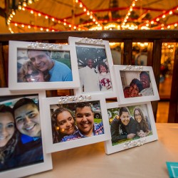 Wedding692of1037 1 - This genderqueer, sweets-loving, carousel wedding will have you in circles Genderqueer, sweets-loving, carousel wedding as seen on @offbeatbride