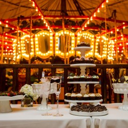 Wedding736of1037 - This genderqueer, sweets-loving, carousel wedding will have you in circles Genderqueer, sweets-loving, carousel wedding as seen on @offbeatbride
