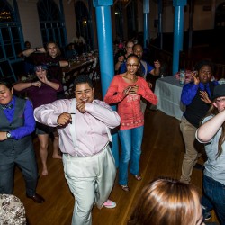 Wedding970of1037 - This genderqueer, sweets-loving, carousel wedding will have you in circles Genderqueer, sweets-loving, carousel wedding as seen on @offbeatbride