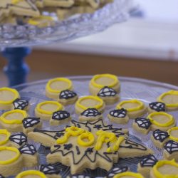 Detail and Decor120215 34 - BIFF! BAM! POW! A superhero and pop culture-infused scout camp wedding A superhero and pop culture-infused wedding as seen on @offbeatbride