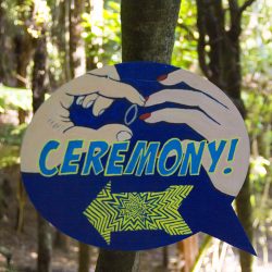 Detail and Decor120215 40 - BIFF! BAM! POW! A superhero and pop culture-infused scout camp wedding A superhero and pop culture-infused scout camp wedding as seen on @offbeatbride