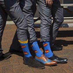 Groomsmen100215 119 - BIFF! BAM! POW! A superhero and pop culture-infused scout camp wedding A superhero and pop culture-infused scout camp wedding as seen on @offbeatbride