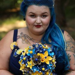 IMG 1257 - BIFF! BAM! POW! A superhero and pop culture-infused scout camp wedding A superhero and pop culture-infused wedding as seen on @offbeatbride