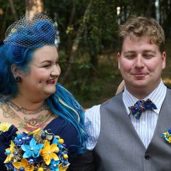 IMG 1275 - BIFF! BAM! POW! A superhero and pop culture-infused scout camp wedding A superhero and pop culture-infused wedding as seen on @offbeatbride