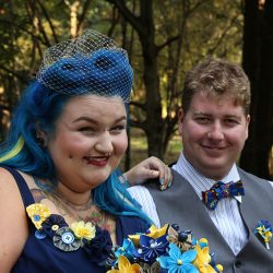 IMG 1287 - BIFF! BAM! POW! A superhero and pop culture-infused scout camp wedding A superhero and pop culture-infused wedding as seen on @offbeatbride