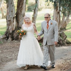 Backyard wedding as seen on @offbeatbride #vegan #wedding #california