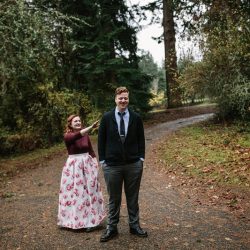 Jonas Seaman OffbeatBride 1009 - A Friday the 13th barn wedding with coffee, skulls, and floral prints Friday the 13th barn wedding as seen on @offbeatbride