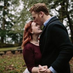 Jonas Seaman OffbeatBride 1012 - A Friday the 13th barn wedding with coffee, skulls, and floral prints Friday the 13th barn wedding as seen on @offbeatbride