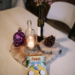 Jonas Seaman OffbeatBride 1024 - A Friday the 13th barn wedding with coffee, skulls, and floral prints Friday the 13th wedding as seen on @offbeatbride