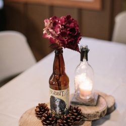 Jonas Seaman OffbeatBride 1027 - A Friday the 13th barn wedding with coffee, skulls, and floral prints Friday the 13th wedding as seen on @offbeatbride