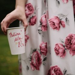 Jonas Seaman OffbeatBride 1034 - A Friday the 13th barn wedding with coffee, skulls, and floral prints Friday the 13th barn wedding as seen on @offbeatbride