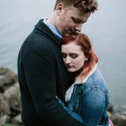 Jonas Seaman OffbeatBride 1079 - A Friday the 13th barn wedding with coffee, skulls, and floral prints Friday the 13th wedding as seen on @offbeatbride